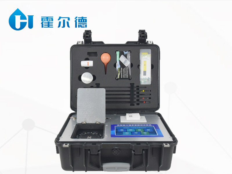高智能土壤檢測儀，方便進行數據管理